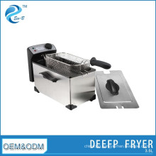 Best Sale 3.5L Commercial Electricl Pitato Deep Fryer Machine With Temperature Control